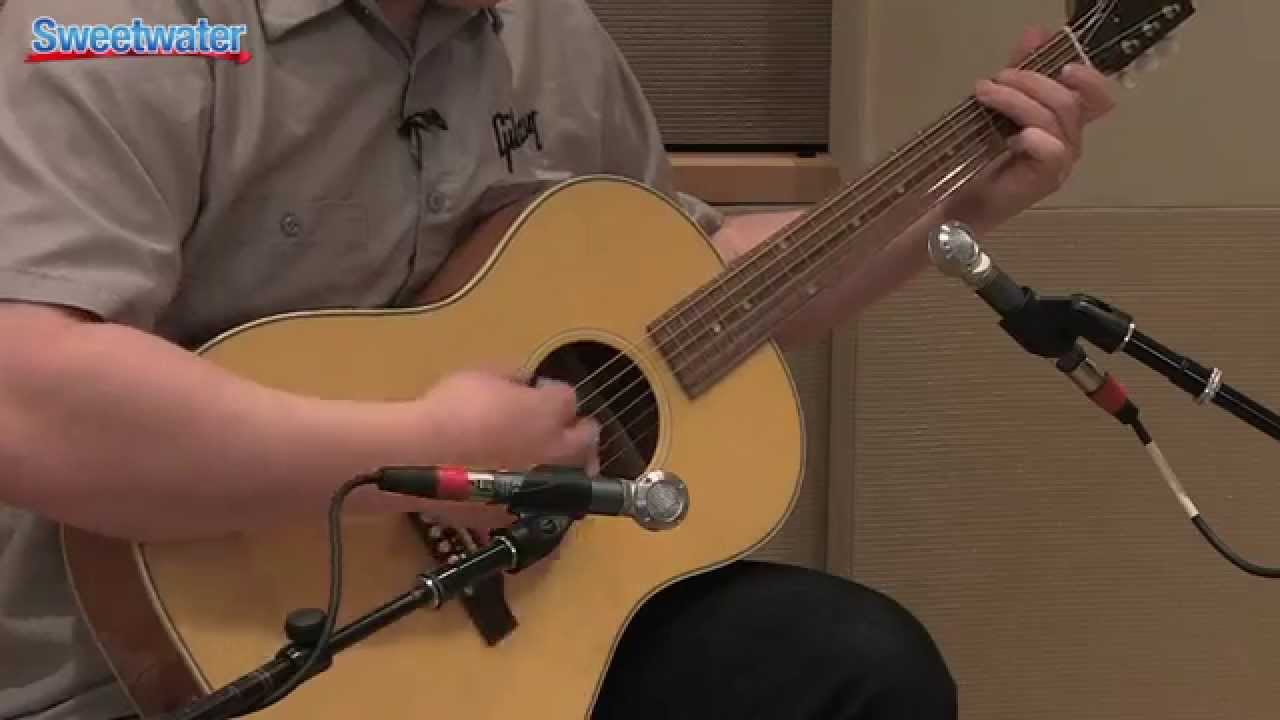 Gibson Acoustic LG-2 American Eagle Acoustic-electric Guitar Demo -  Sweetwater Sound