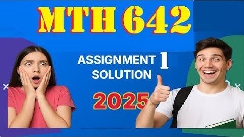 |Math 642 Assignment 1 solution| fluid mechanic|Vu Assignment| 
