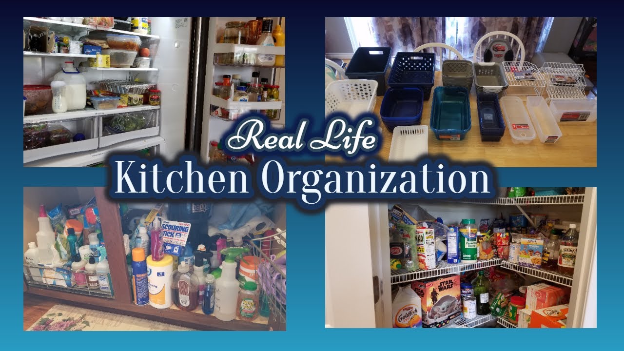 Kitchen Organization 2020 || Real Life Messy Kitchen || Organize with