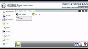 Demo aplikasi Resto TS, keuangan