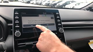 Bluetooth pairing android smart phone to Toyota Entune 3.0 Multi Media System by Lake Charles Toyota 283 views 3 years ago 2 minutes, 17 seconds