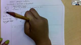 4th Grade Eureka Module 3 Lesson 18 Division using Area Model