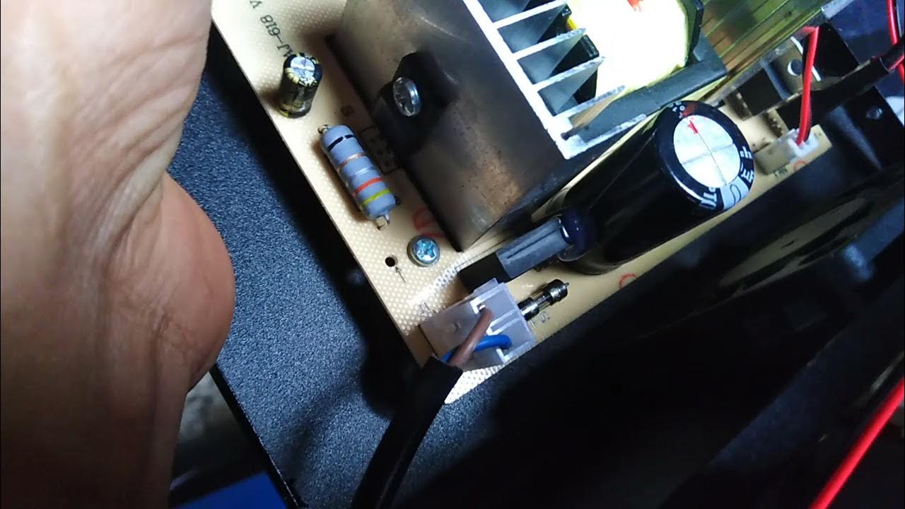 Battery Charger not charging fuse damage, then buy and replace YouTube