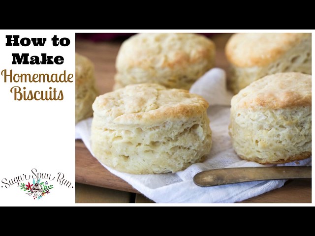 How to Make Homemade Biscuits, Biscuit Mixing Method