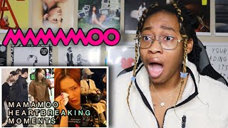 MAMAMOO HEARTBREAKING MOMENTS REACTION! 😳 | Favour