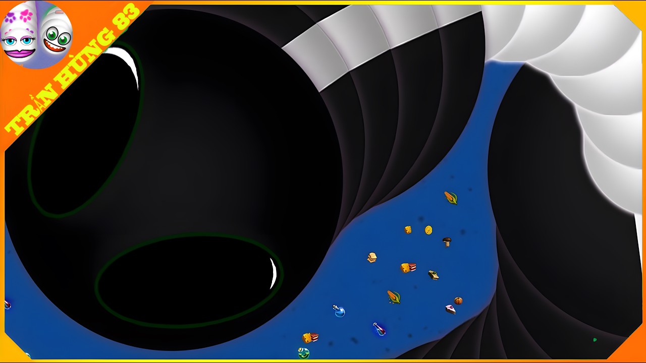 🐍WORMSZONE.IO | ГИГАНТСКАЯ ЗМЕЯ-ПОЛЗУЧОК ТОП 01 / Эпический геймплей Worms Zone! | Trần Hùng 83