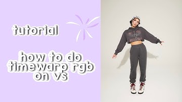 How to make a timewarp rgb on vsp ||EASY|| dayana