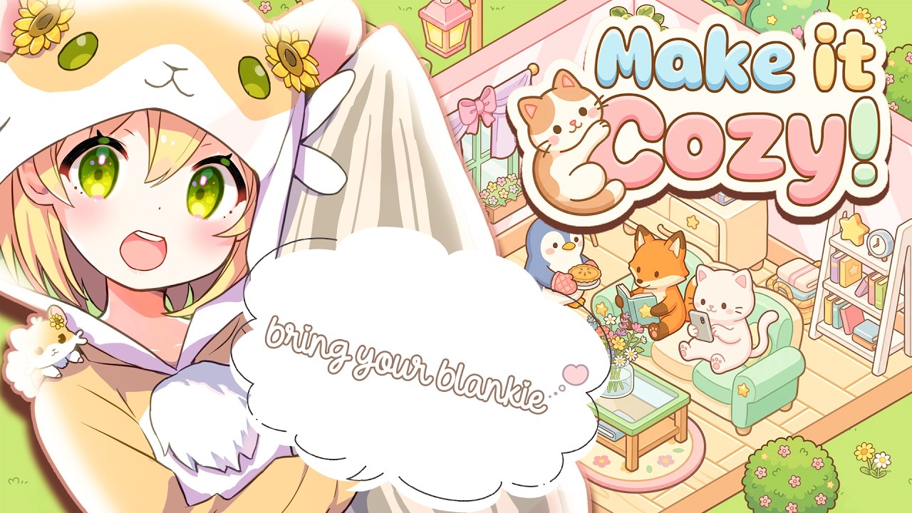 Make a cozy room with me♡ / Make it cozy