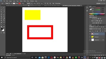 HOW TO DRAW A RECTANGLE SHAPE IN PHOTOSHOP CS6 / CLEAR METHOD #technology #design