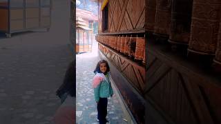 Baby at Monastery | Monastery at kinnaur Himachal Pradesh #trending #buddha #cute