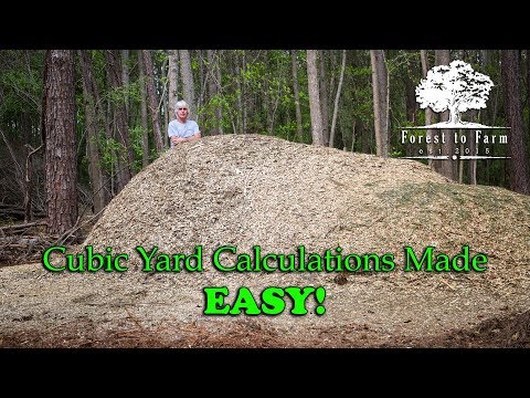 Cubic Yard Calculations Made EASY!