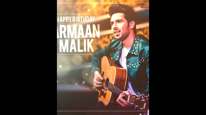 ARMAAN MALIK:- wishes you Happy Birthday to you great singer Armaan Malik🔥🎈🎈🎈🎁❤️❤️❣️