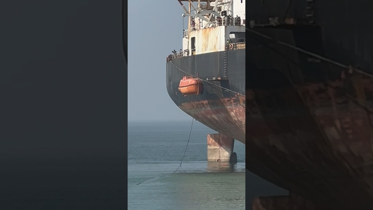 Full Process Of Lifeboat Launching 1/1⚓️😱😳 