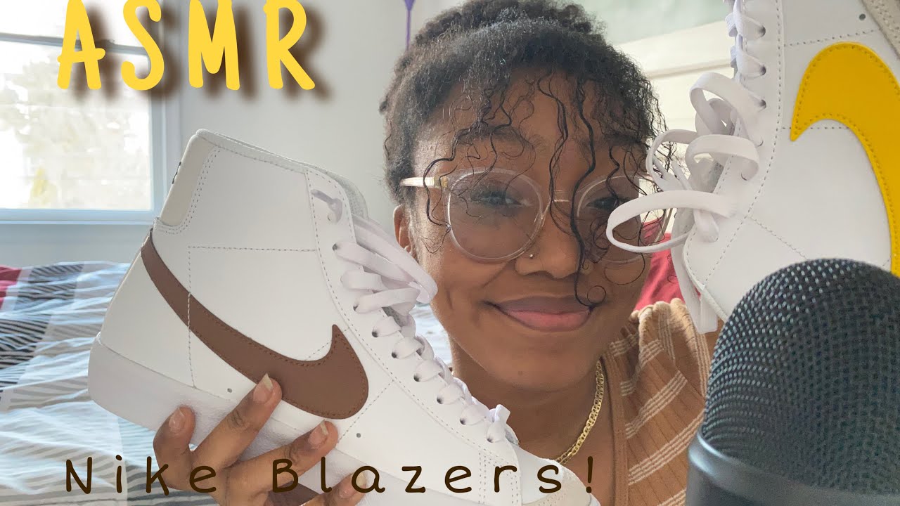 ASMR| Nike Blazer 77’ Unboxing and Try-On