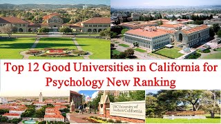 Entire education explored the top 12 good universities in california
for psychology's new ranking. there are various student who seeks best
psychology ph.d. ...