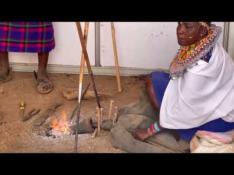 Maasai Blacksmith Ilkunono Ngunono Lkunono Skilled Metalworker Artisan Craftsman Indigenous Engineer