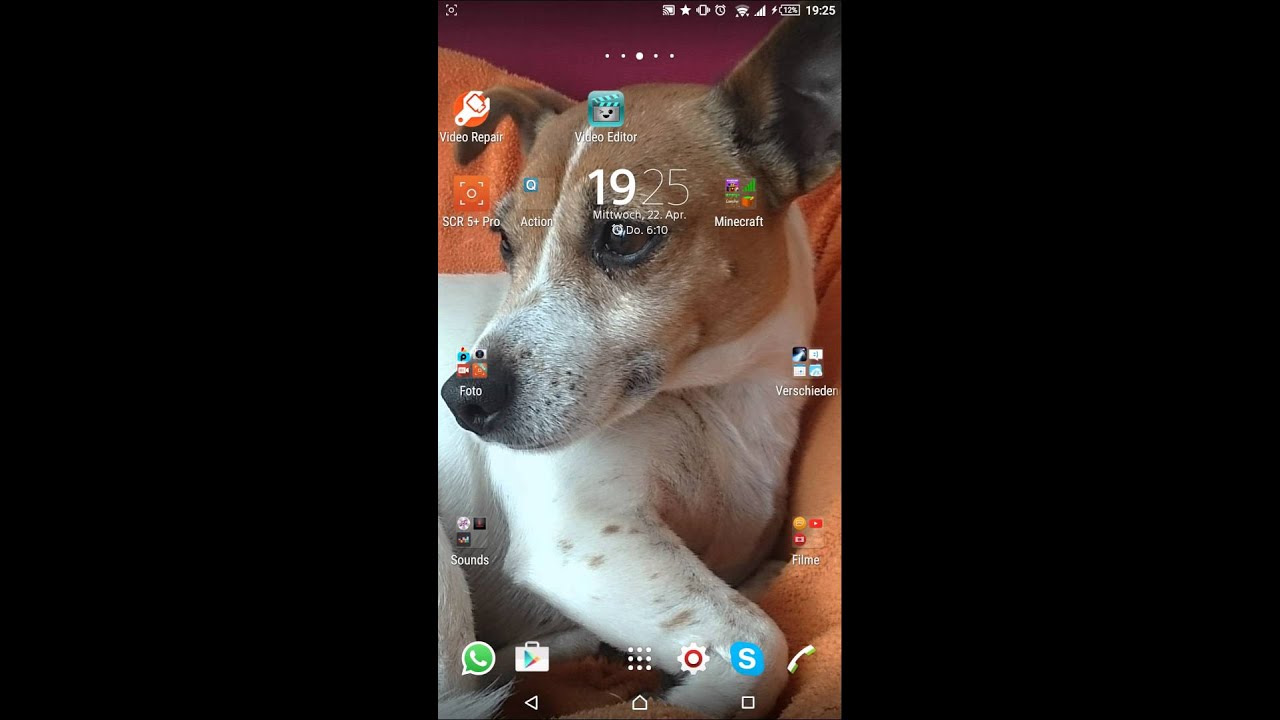 Handy Screen aufnehmen ohne root ohne pc Android - YouTube