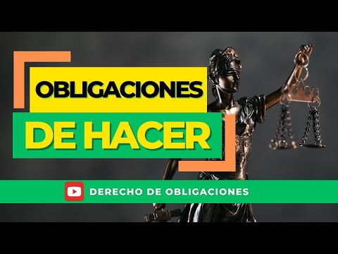 Obligaciones de Hacer