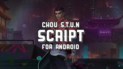 (500 Subscribers) Chou S.T.U.N Skin Script | No Password | With Audio | Gaby Official
