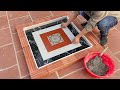 Amazing Idea Making Coffee Table At Home | Ceramic tile coffee table