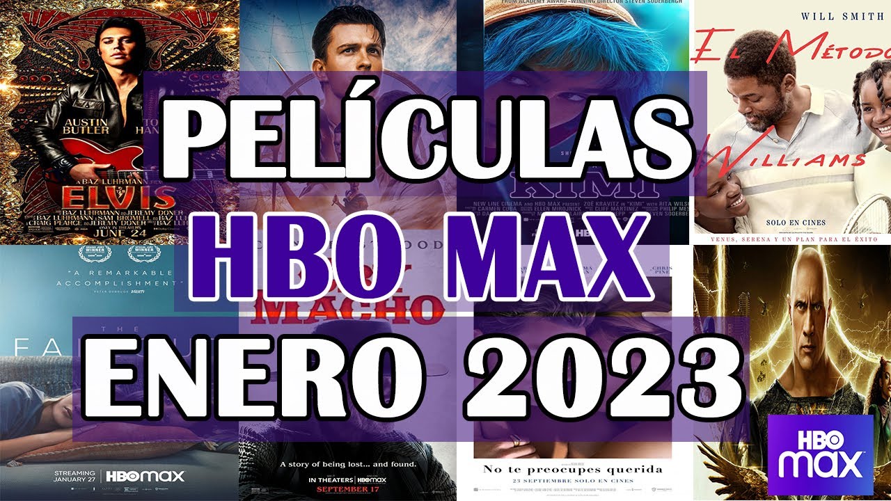 Películas recomendadas de HBO MAX - Enero 2023 - YouTube