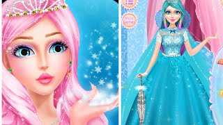 Ice princess magic beauty spa game ❄️ screenshot 2