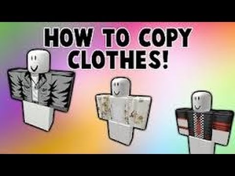 [TUTORIAL] How To Copy/Steal A Roblox Shirt (BC ONLY) - YouTube