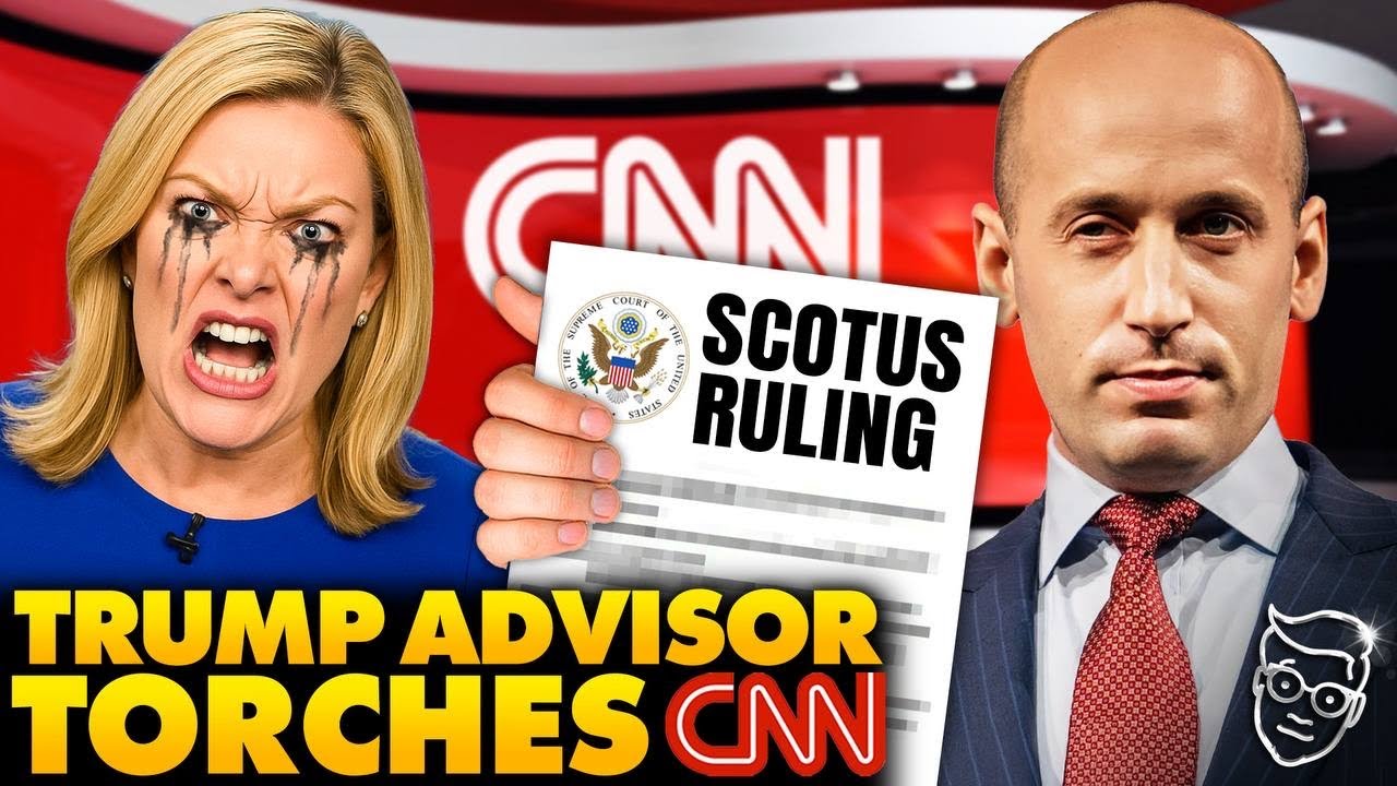 CNN Reporter Burst into Tears as Stephen Miller MELTS Her Live On-Air After Big Trump SCOTUS Victory