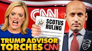 CNN Reporter Burst into Tears as Stephen Miller MELTS Her Live On-Air After Big Trump SCOTUS Victory