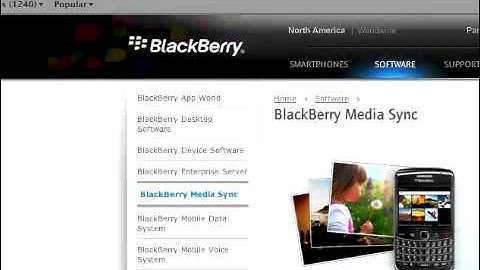 BlackBerry Media Sync