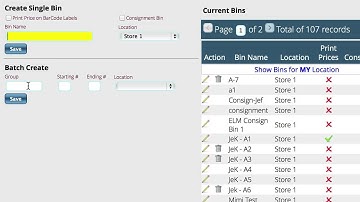 Create Lizzy Parts Bins