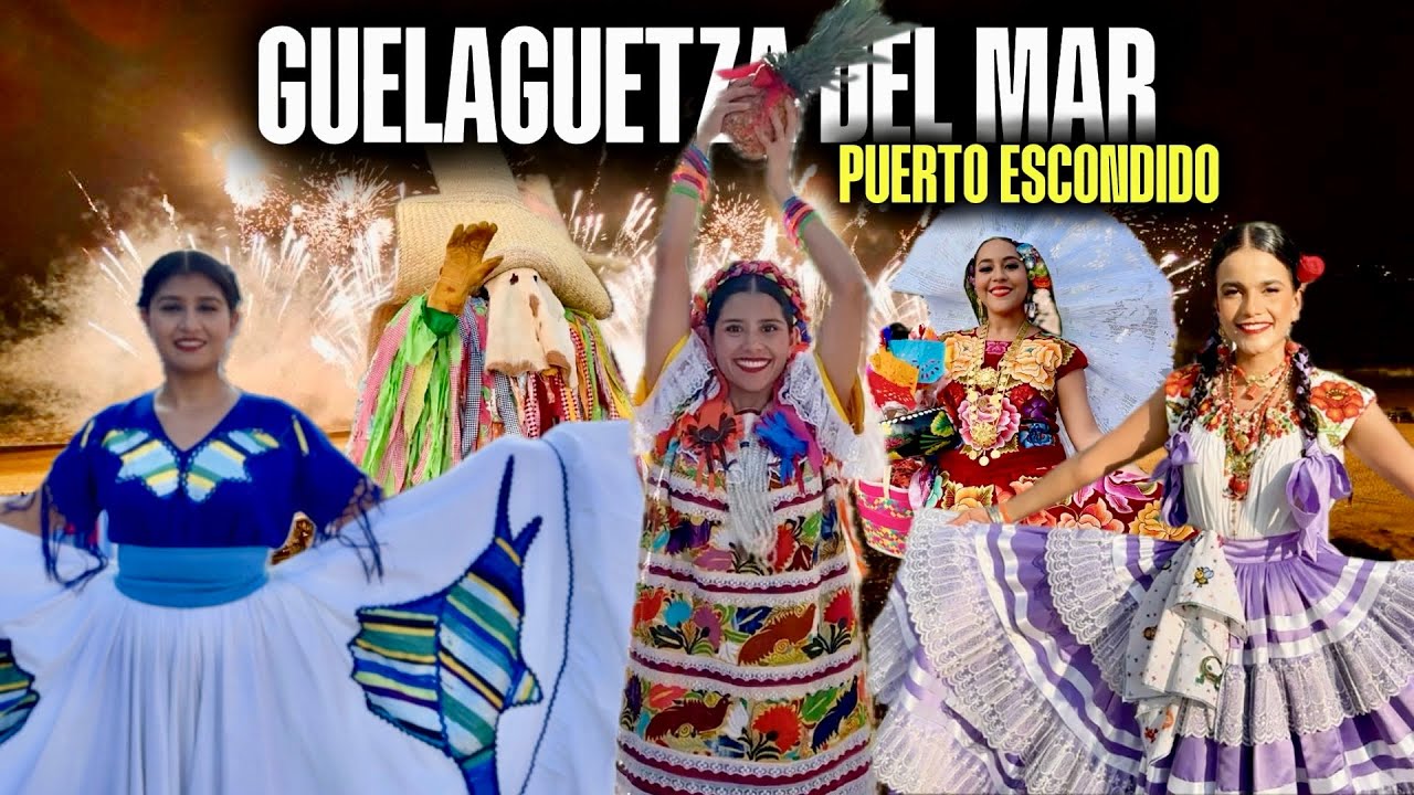 ASÍ fue la GUELAGUETZA del MAR en PUERTO ESCONDIDO OAXACA ✅
