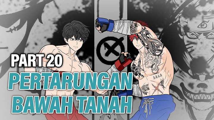 PERTARUNGAN BAWAH TANAH PART 20 - Animasi Drama Series