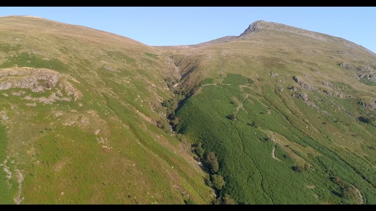 NE Thirlmere A591, Brown Crag to Helvellyn