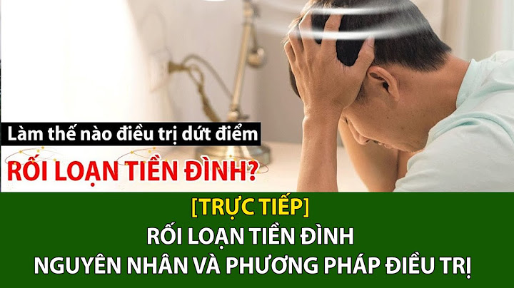 Rối loan tiền đình dịch sang tiếng anh là gì