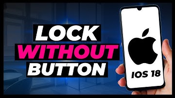 How to LOCK iPhone Without Power Button - iOS 18