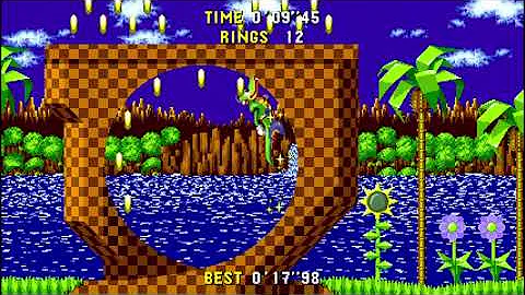 Sonic 1 Forever, Chaotix in S1F, Green Hill 2 Speedrun, 16'31"