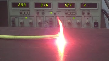 NiclCrom Ignition system Test With low volt for Hybrid Rocket Motor