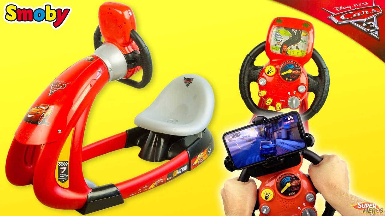 Simulateur de conduite V8 driver Cars 3 