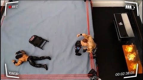 Making of The Shield Triple Threat Match Stop Motion (Behind The Scenes)