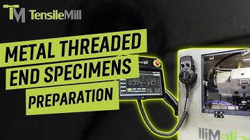 TensileTurn CNC – Industrial Upgrade Model Preparing Metal Threaded End Specimens | TensileMill CNC