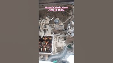 maruti Celerio Head remove chalu #car #automobile #sorts #mechanic #mechanical #maruti #automotive #