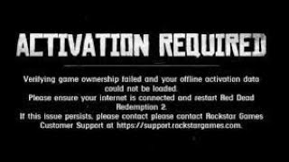 Red Dead Redemption 2 Activation Required FIX