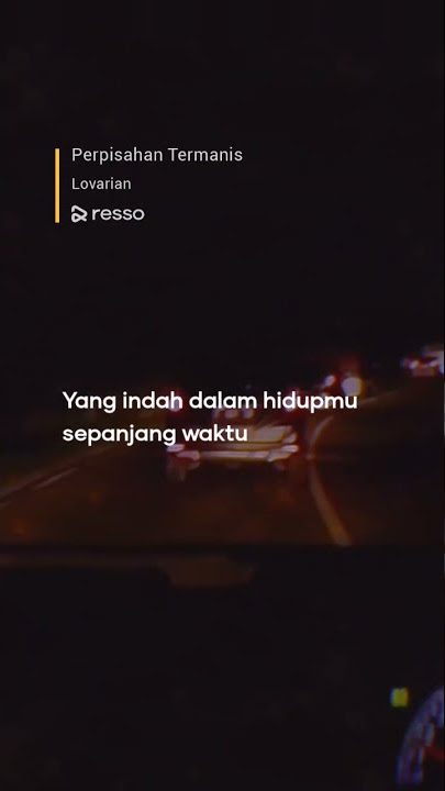 perpisahan termanis - story wa 30 detik