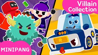 Learn colors with MINIPANG | 😈Villain Collection | MINIPANG Rescue | MINIPANG TV 3D Play