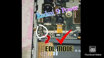 Redmi 9 Power EDL  Mode | Redmi 9 Power Test Point ?