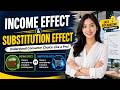 Income Effect and Substitution Effect (8 Minutes)