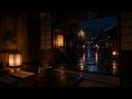 Rainy Kyoto Night | 3 Hours Japanese Lantern Ambience for Sleep & Deep Focus