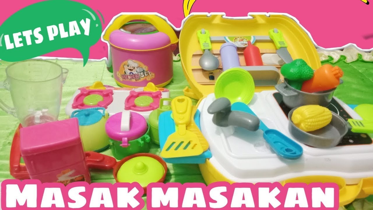 BERMAIN MASAK  MASAKAN  MAINAN ANAK PEREMPUAN TERBARU  