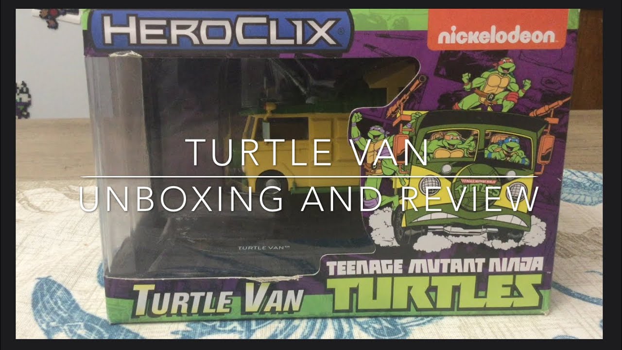 Turtle Van Heroclix Unboxing